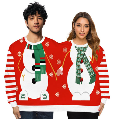 Maglione per coppie natalizio