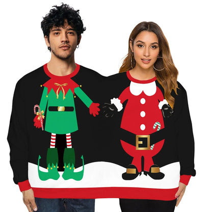 Maglione per coppie natalizio